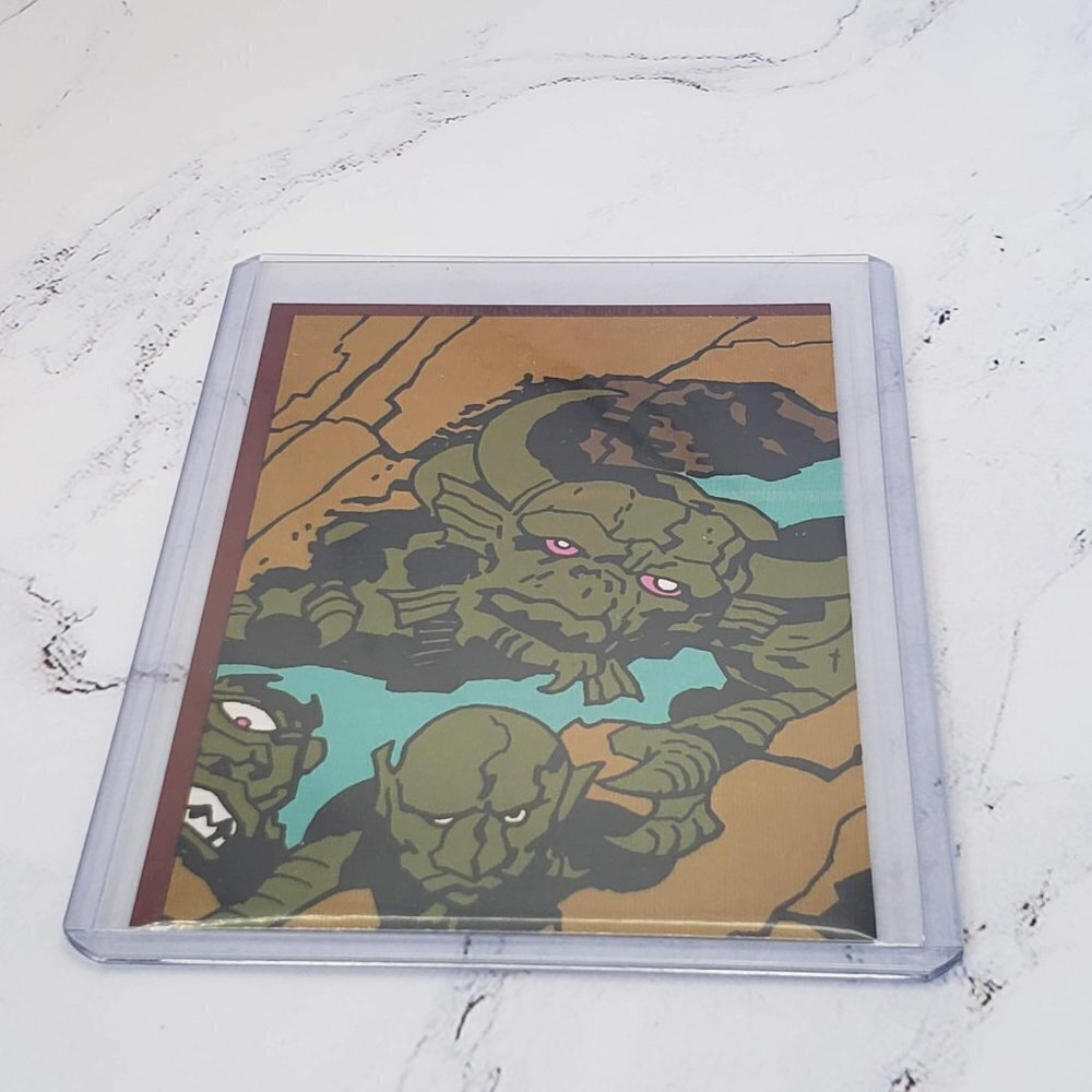 1992 Topps Bram Stoker's Dracula Art Puzzle Vlad The Impaler #1 - Picture 3 of 4